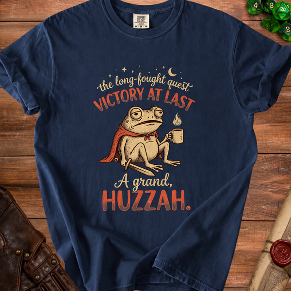 Grand Huzzah T-shirt in True Navy