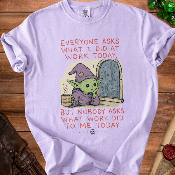 Relatable Work T-Shirt in Orchid