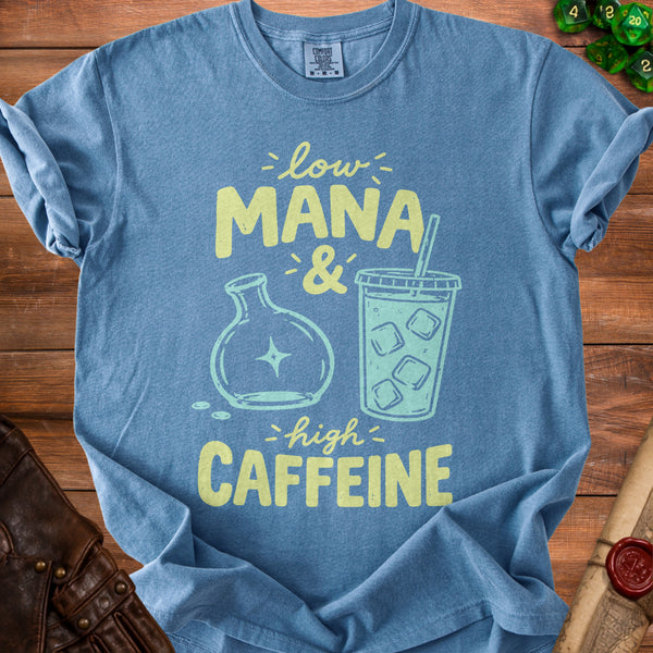 Cozy Low Mana T-Shirt in Blue Jean