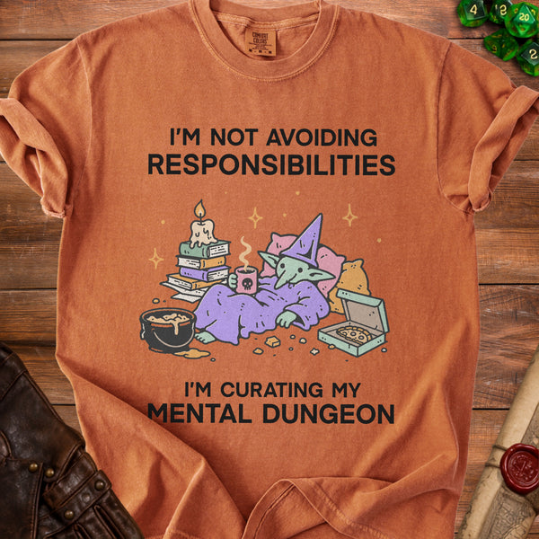 Mental Dungeon T-Shirt in Yam