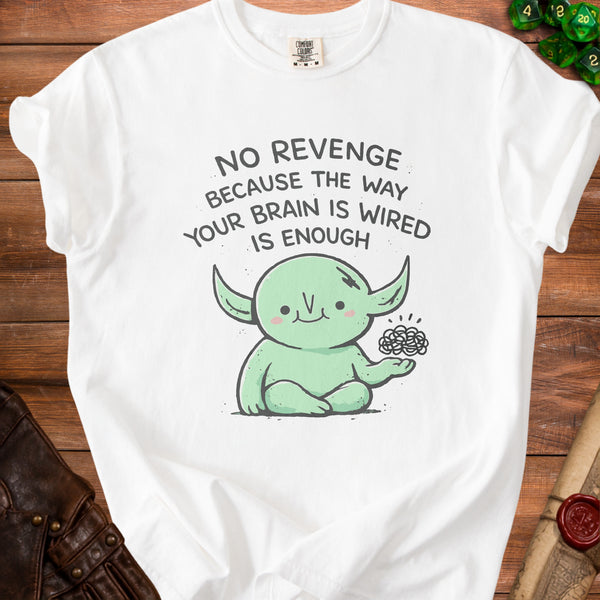 Brain Wired T-Shirt in White