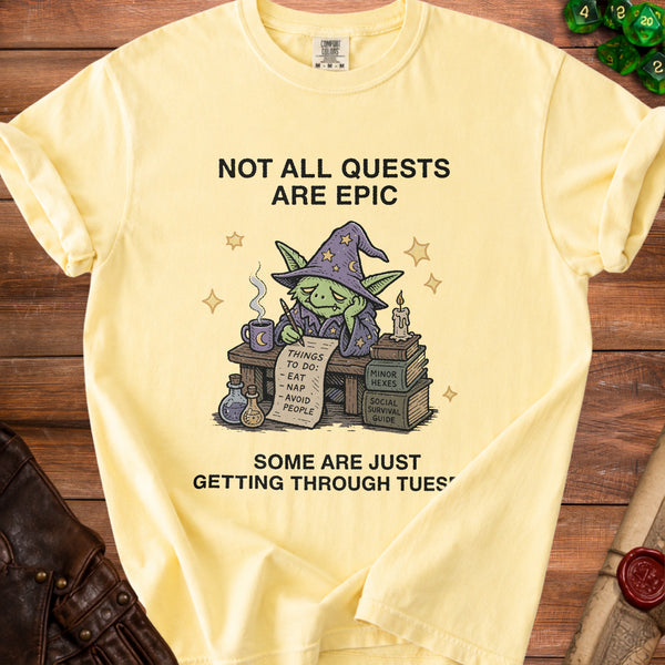 Grumpy Wizard T-Shirt in Butter
