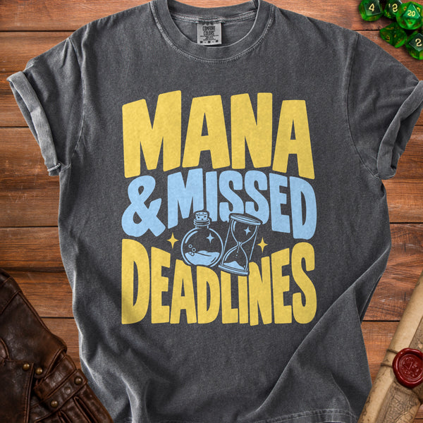Mana Deadlines T-Shirt in Pepper