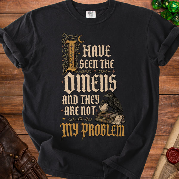 Omens Problem T-shirt in Black