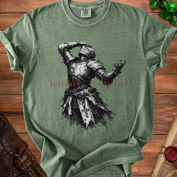 Suffering Classically T-shirt in Moss