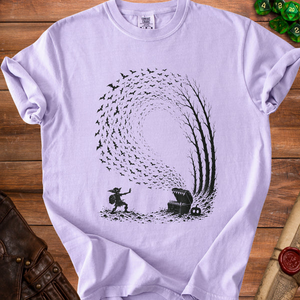 Bat Mimic T-Shirt in Orchid