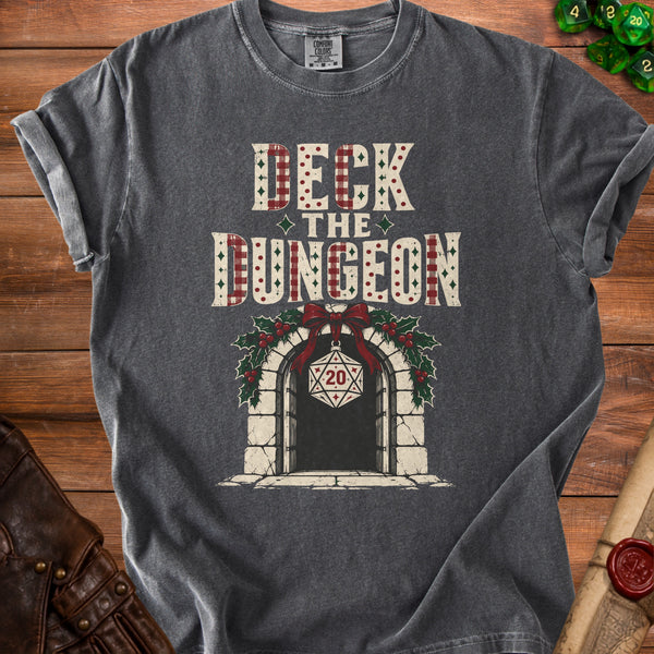 Deck Dungeon T-Shirt in Pepper