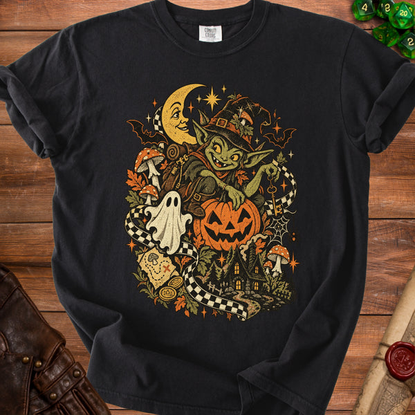Goblin Witch T-Shirt in Black
