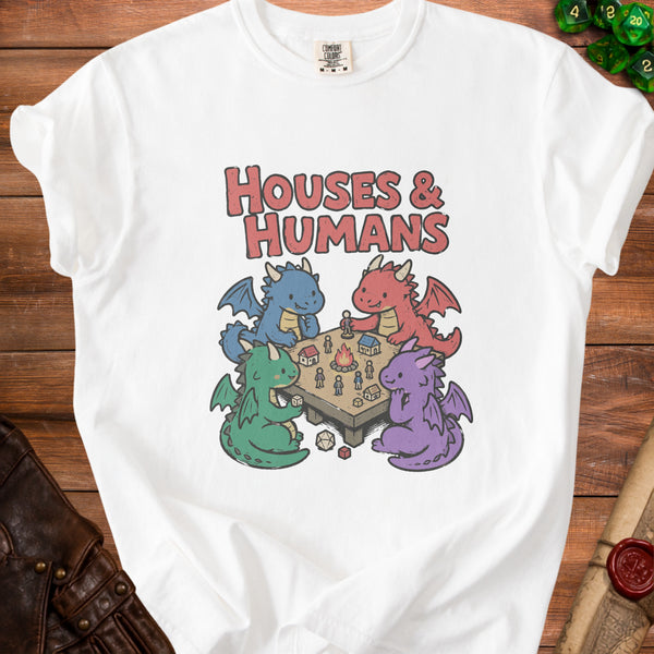 Houses & Humans Inner Dragon T-Shirt in White