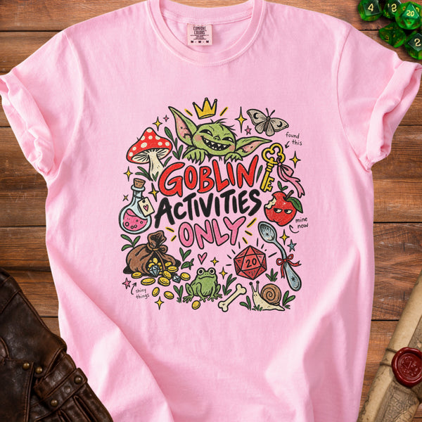 Goblin Activities T-Shirt in Blossom