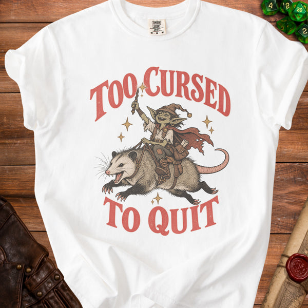 Too Cursed T-Shirt in White