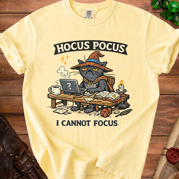 Focus Cat T-Shirt in Butter