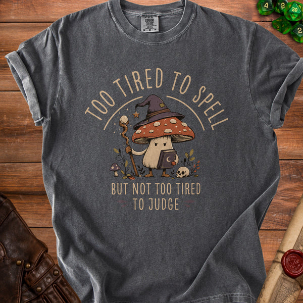 Tired to Spell T-Shirt in Pepper