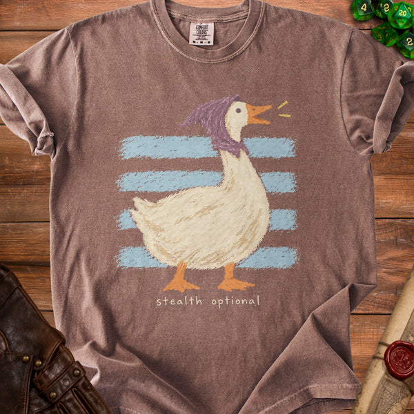 Babushka Goose T-Shirt in Espresso