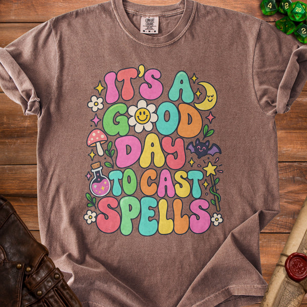 Cast Spells T-Shirt in Espresso