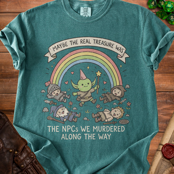Real Treasure T-Shirt in Blue Spruce