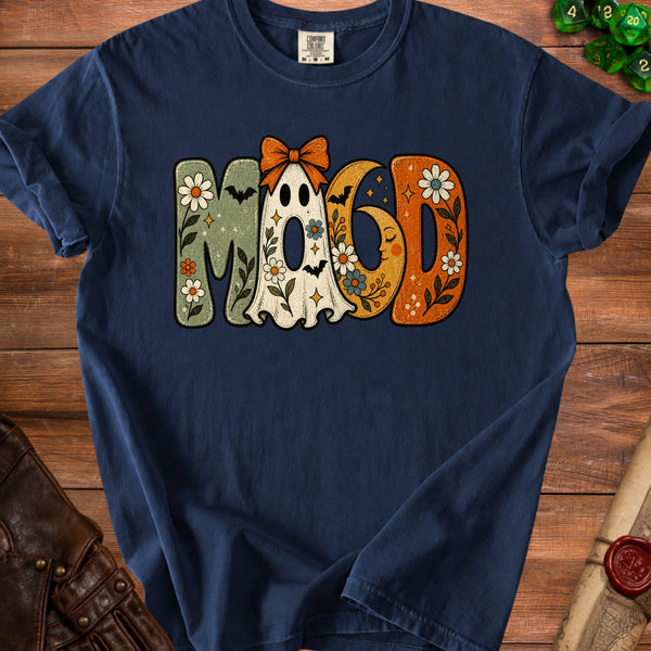 Ghost Mood T-Shirt in True Navy