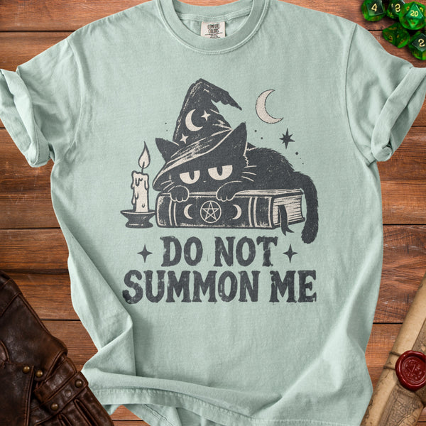 Summon Cat T-shirt in Bay