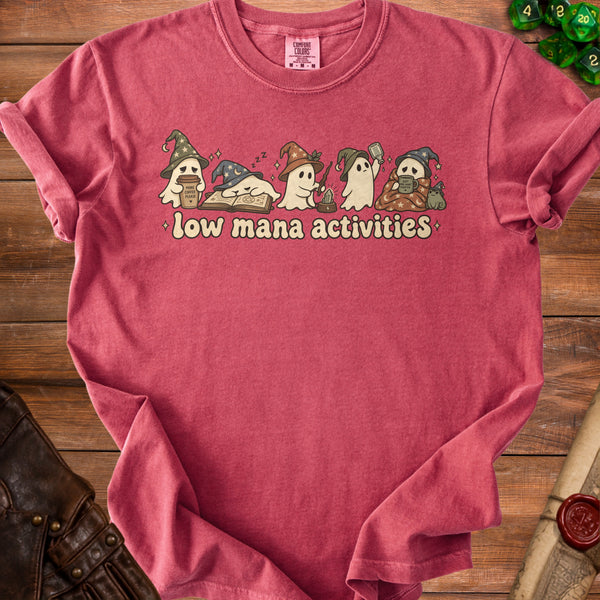 Low Mana T-Shirt in Crimson