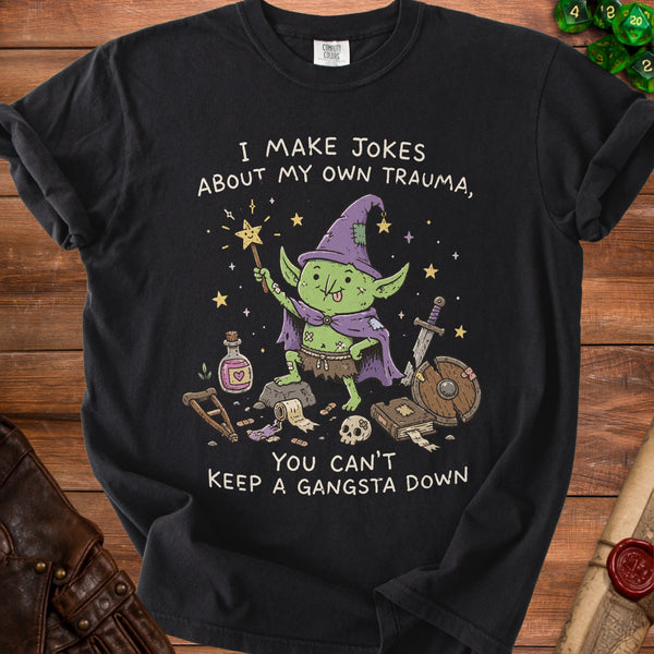 Gangsta Goblin T-Shirt in Black