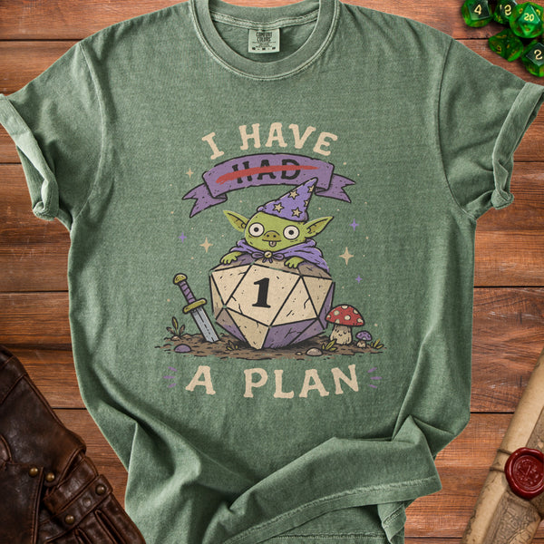 Goblin Wizard T-Shirt in Moss