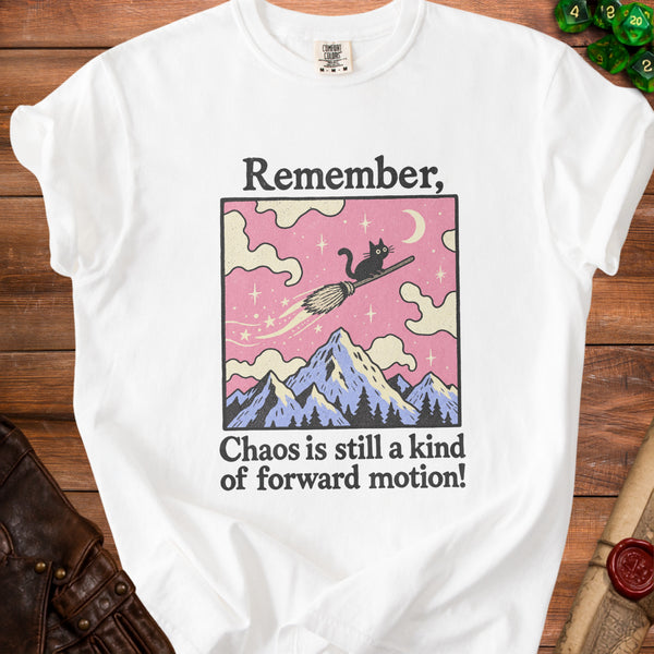 Chaos Motion T-Shirt in White