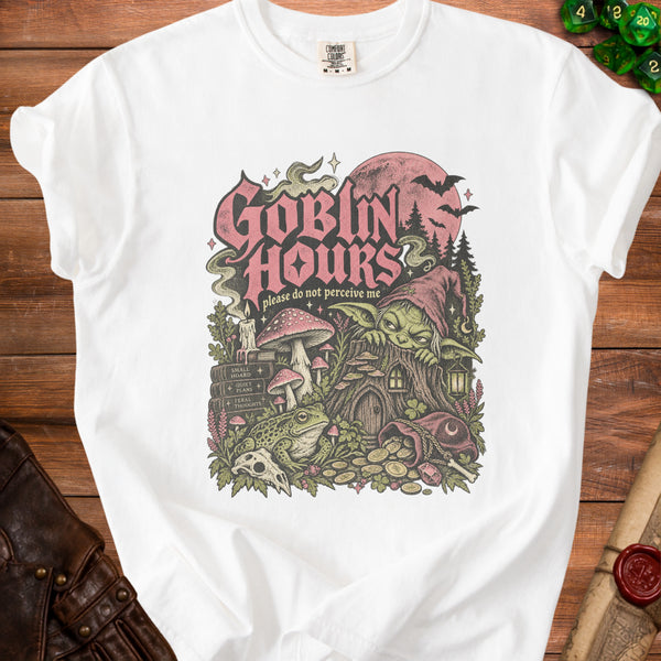 Goblin Hours T-Shirt in White