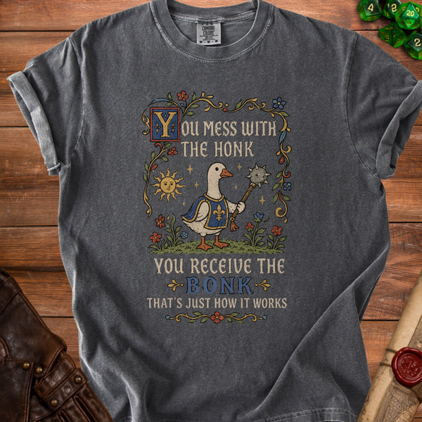 Knight Goose T-shirt in Pepper
