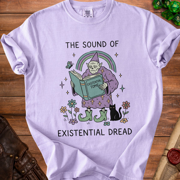 Existential Gnome T-shirt in Orchid
