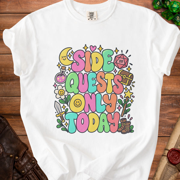 Side Quests T-Shirt in White