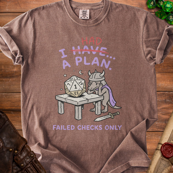 Critical Fail T-Shirt in Espresso