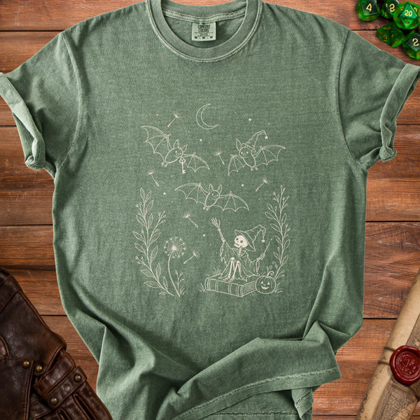 Cozy Witch T-Shirt in Moss