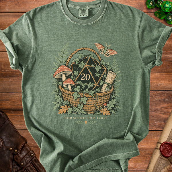 Foraging Loot T-Shirt in Moss