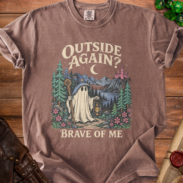 Brave Ghost T-Shirt in Espresso