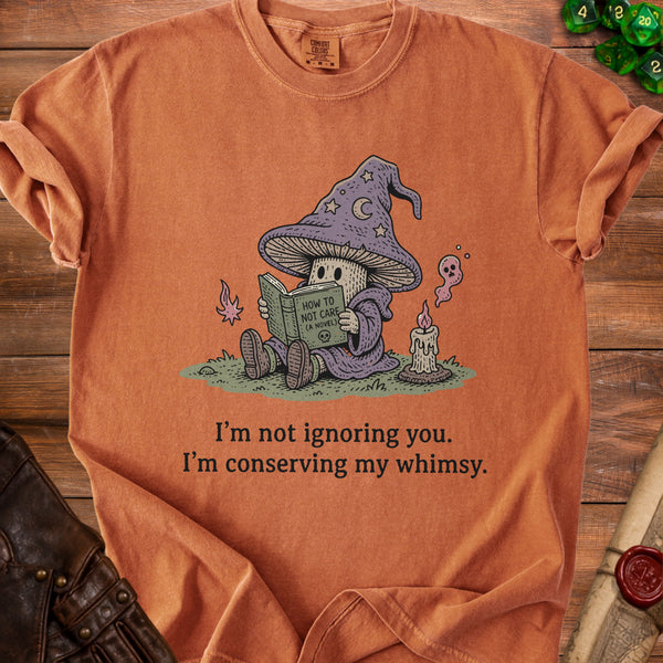 Conserving Whimsy T-shirt in Yam