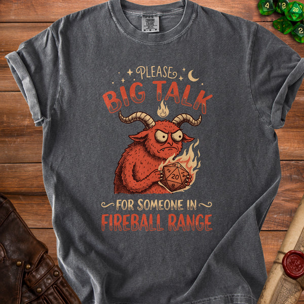 Fireball Range T-Shirt in Pepper