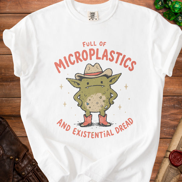 Microplastics Dread T-Shirt in White