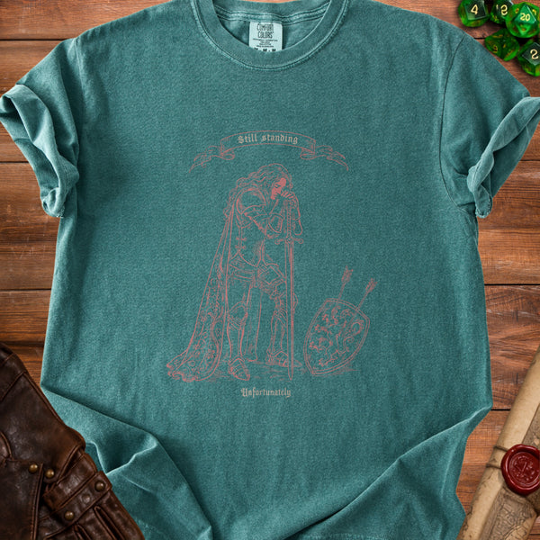 Still Standing T-Shirt in Blue Spruce