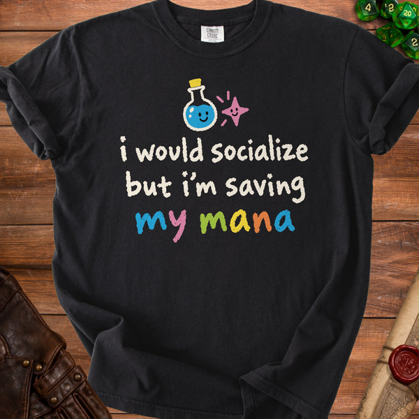 Saving Mana T-Shirt in Black
