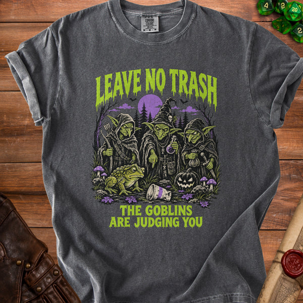 Judging Goblins T-Shirt in Pepper