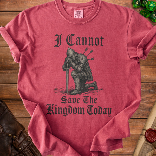 Kingdom Today T-Shirt in Crimson