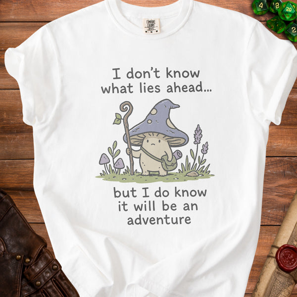 Mushroom Wanderer T-Shirt in White