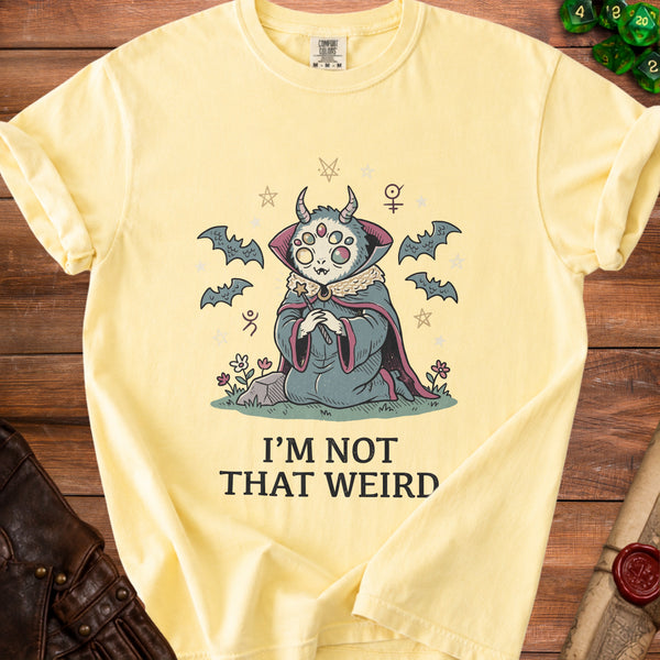 Not That Weird T-Shirt in Butter