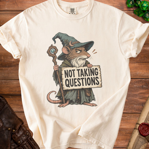 Wizard Rat T-Shirt in Ivory