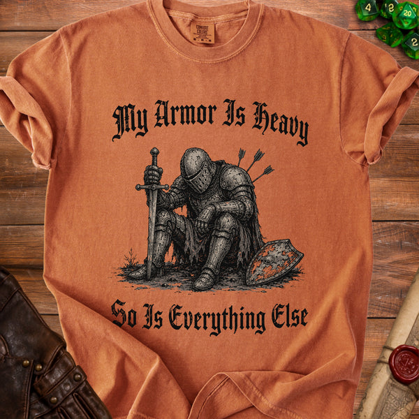 Heavy Armor T-shirt in Yam