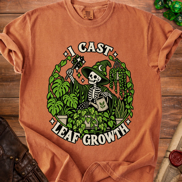 Leaf Growth T-shirt in Yam