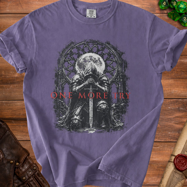 One More Try T-shirt in Grape