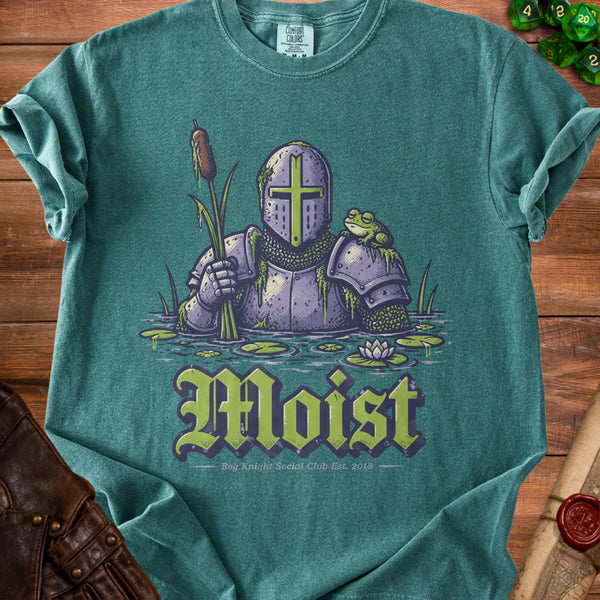 Bog Knight T-Shirt in Blue Spruce