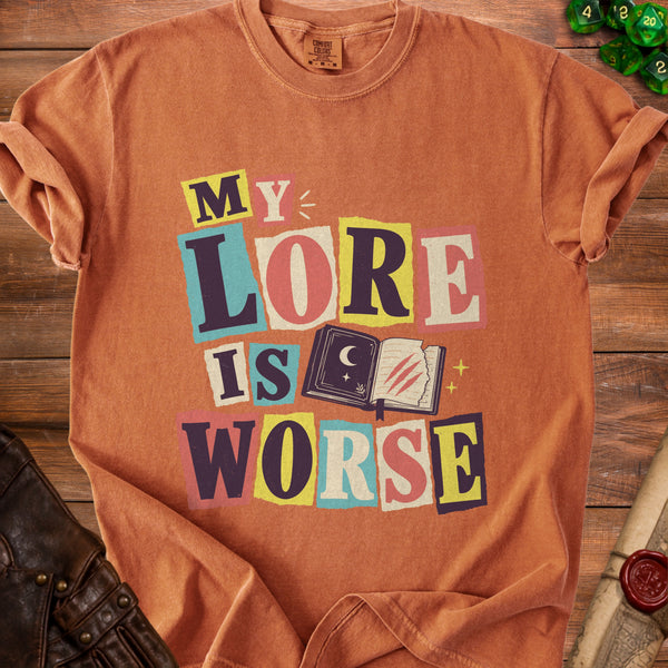 My Lore Spellbook T-Shirt in Yam