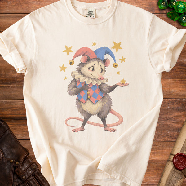 Jester Possum T-Shirt in Ivory